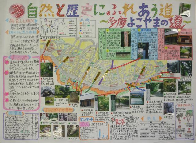 写真：自然と歴史にふれあう道　多摩よこやまの道