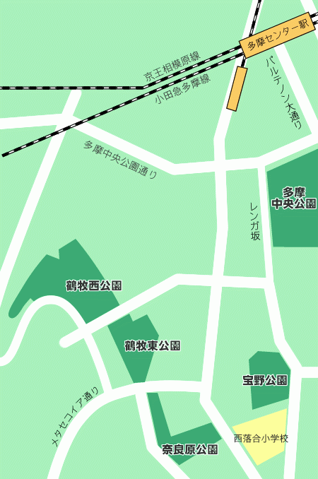 奈良原公園地図