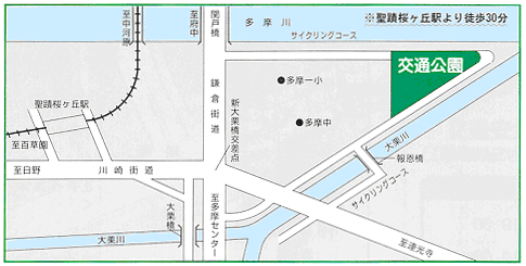 地図：交通公園案内