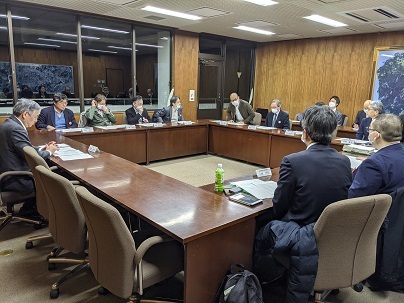 写真：新型コロナウイルス感染症対策会議