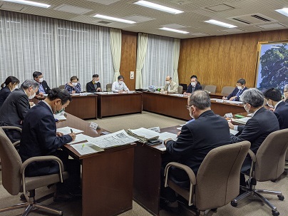 写真：新型コロナウイルス感染症対策会議