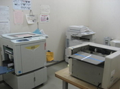 印刷室の写真