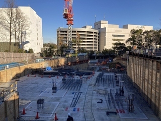 写真：建設工事の場内状況1