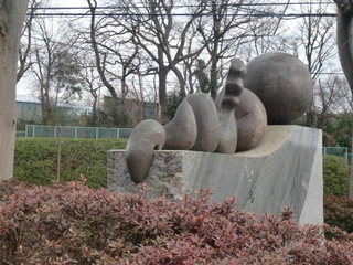 写真：和田土地区画整理事業竣功記念碑