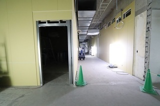 写真：1階第2練習室前廊下（令和3年1月撮影）