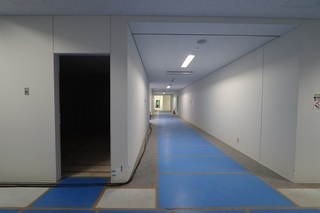 写真：1階第2練習室前廊下（令和3年8月撮影）