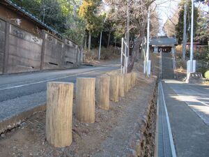 写真：霞ノ関南木戸柵跡