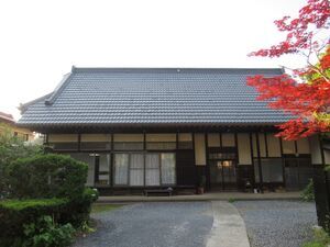 写真：川井家住宅主屋