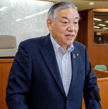 写真:阿部市長