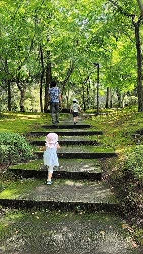 写真：「くらし・あそび・えがお＠多摩ニュータウン」フォトコンテスト入選作品　探検道