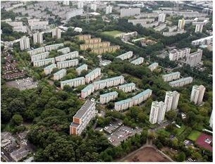 諏訪2丁目住宅マンション整備前の写真