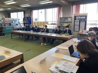 写真:令和4年度第1回 合同懇談会の様子