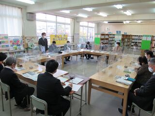 写真:令和2年度第3回 合同懇談会の様子