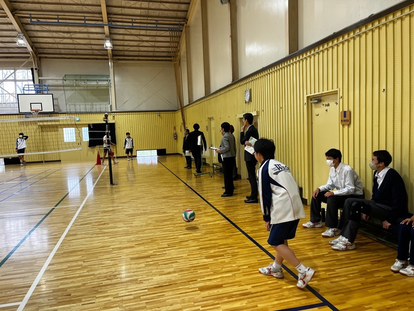 令和6年度第2回教育訪問 中学校授業見学の様子