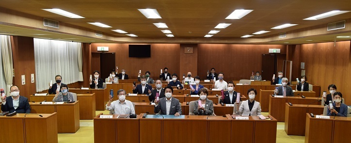 写真：議員の様子