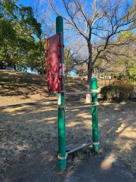 画像:健康遊具(パネルラダーステーション)