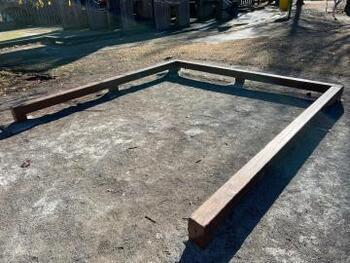 写真:健康遊具(ふらつかないうんどう)