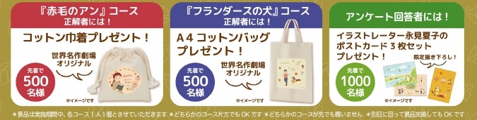 謎ときまち歩き景品