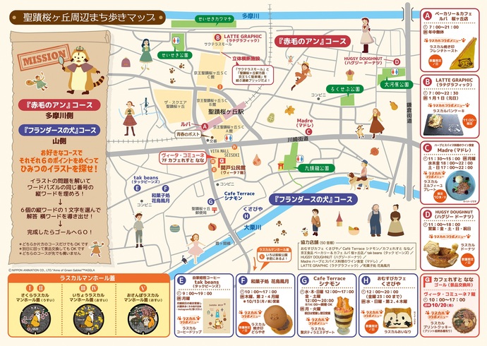 まち歩きマップ画像