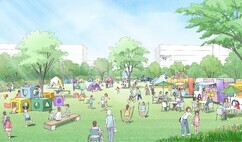 イラスト：公園活用イメージ