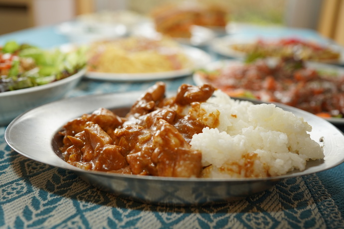 バターチキン風カレーの写真