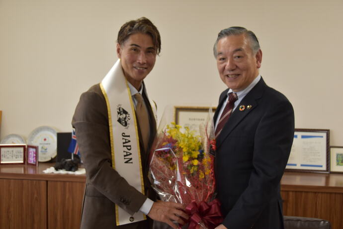 寺田さんと市長