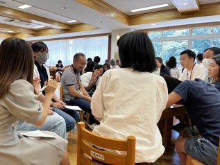 写真：令和5年度第1回エリアミーティングの様子