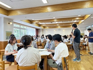写真：令和5年度第1回エリアミーティングの様子