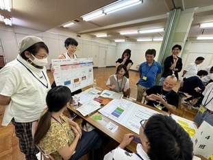 写真：令和6年度第1回エリアミーティングの様子