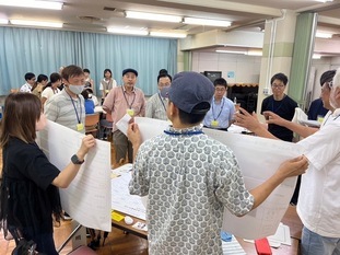 写真：令和6年度第1回エリアミーティングの様子
