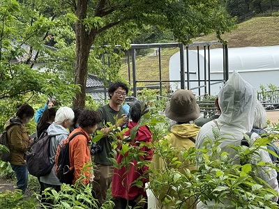 グリーンライブセンターでの自然観察講座の写真