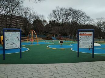 大谷戸公園のみんなの広場の様子