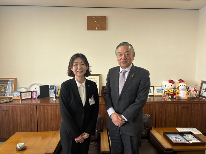 佐々木さんと市長