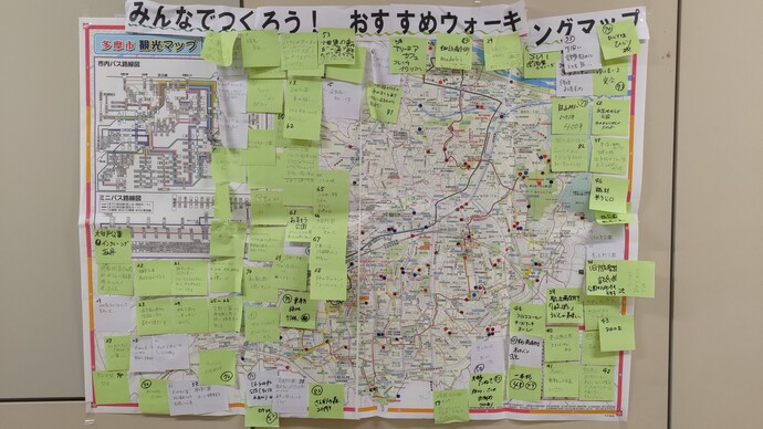 みんなでつくろう！ウォーキングマップ